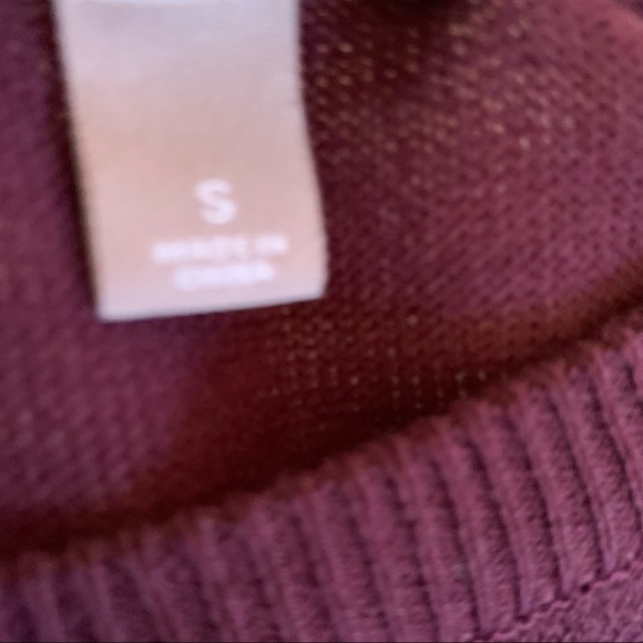 Bejeweled Berry Colored Sweater - Picture 4 of 4